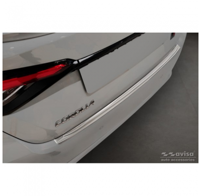 Protector de parachoques trasero de acero inoxidable para Toyota Corolla XII Sedan 2019-