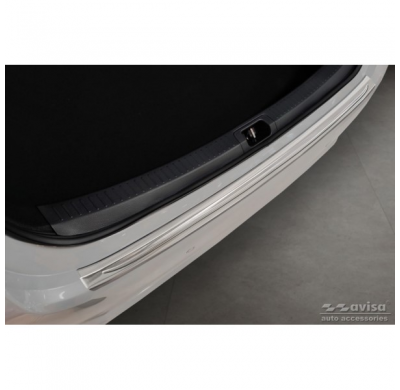 Protector de parachoques trasero de acero inoxidable para Toyota Corolla XII Sedan 2019-