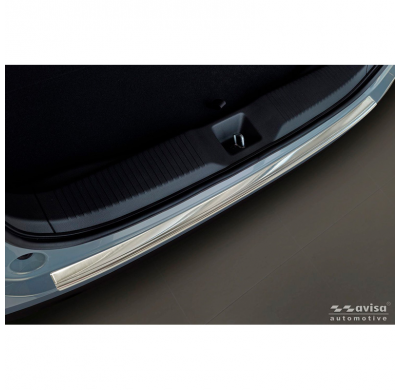 Protector de parachoques trasero de acero inoxidable Avisa compatible con Honda HR-V III 2021 - 'Ribs'