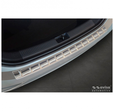 Protector de parachoques trasero de acero inoxidable Avisa apto para MG 3 III 2024 - 'Ribs'