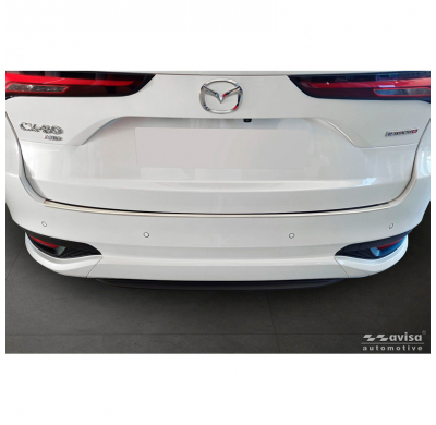 Protector de parachoques trasero de acero inoxidable Avisa adecuado para Mazda CX-80 (KL) 2024-