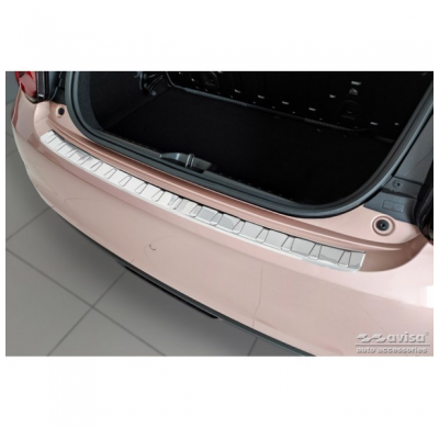 Protector de parachoques trasero de acero inoxidable valido para Fiat 500e Berlina 3 puertas 2020- 'Ribs'