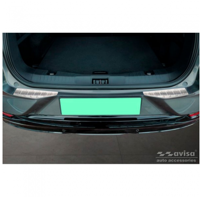 Protector de paragolpes trasero de acero inoxidable valido para Ford Mustang Mach-E 2020- 'Ribs' (2-Piezas)