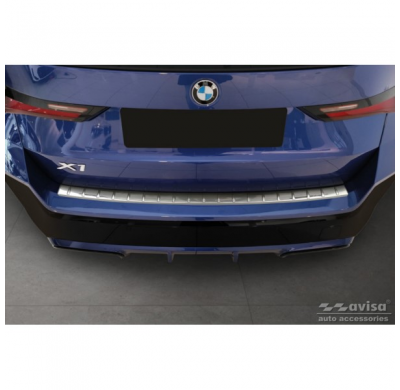 Protector de parachoques trasero de acero inoxidable apto para BMW X1 U11 M-Sport 2022- 'Ribs'