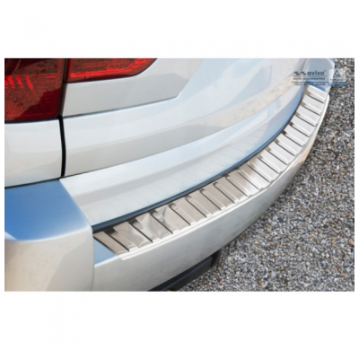 Protector acero paragolpes trasero BMW X3 (E83) Facelift 2006-2010 'Ribs'