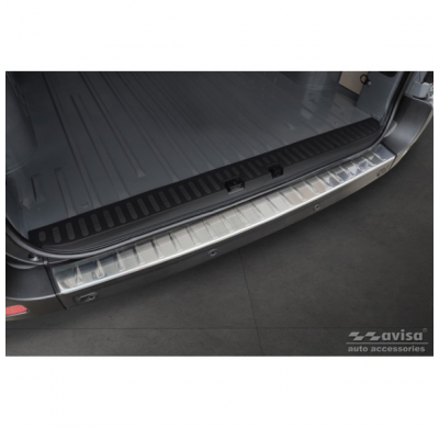 Protector de parachoques trasero de acero inoxidable apto para Opel Movano / Renault Master III 2010-2018 y 2018-2021 'Ribs'