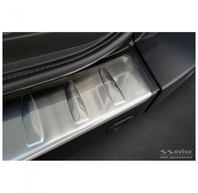 Protector de parachoques trasero de acero inoxidable apto para Opel Movano / Renault Master III 2010-2018 y 2018-2021 'Ribs'
