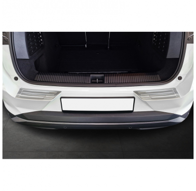Protector de parachoques trasero de acero inoxidable apto para Renault Scenic E-Tech 2024 - 'Ribs'