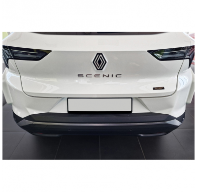 Protector de parachoques trasero de acero inoxidable apto para Renault Scenic E-Tech 2024 - 'Ribs'