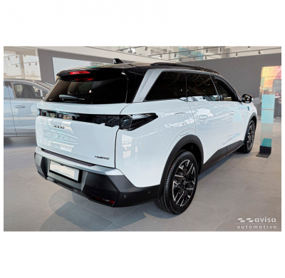 Protector de parachoques trasero de acero inoxidable Avisa compatible con Peugeot 5008 III 2024 - 'Ribs'