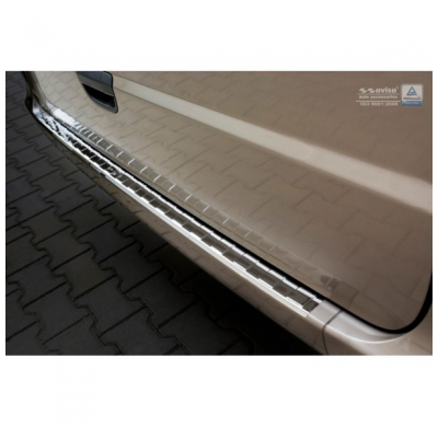 Protector cromado acero paragolpes trasero Mercedes Vito / Viano 2003-2014 'Ribs'