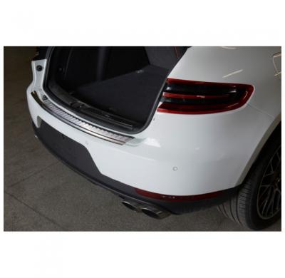 Protector Cromado Acero Paragolpes Trasero Porsche Macan 2013- 'Ribs'