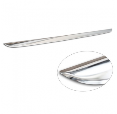 Cubierta embellecedora de puerta trasera de maletero de acero inoxidable cromado adecuada para Renault Captur II 2019- y Mitsubi