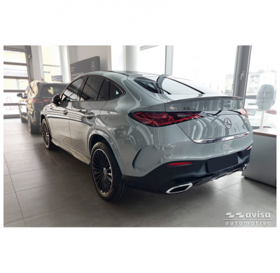 Embellecedor de puerta trasera de acero inoxidable cromado Avisa compatible con Mercedes-Benz GLC II (C254) Coupé 2023-
