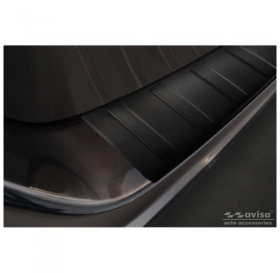 Protector de parachoques trasero de acero inoxidable para Subaru Outback (BT) 2020- 'Ribs'.