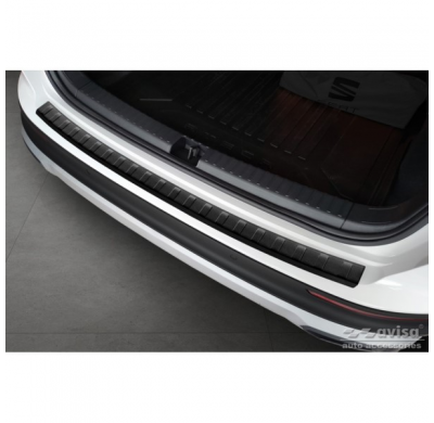 Protector de parachoques trasero en acero inoxidable para Seat Ateca 2016-2020 y FL 2020- 'Ribs'.