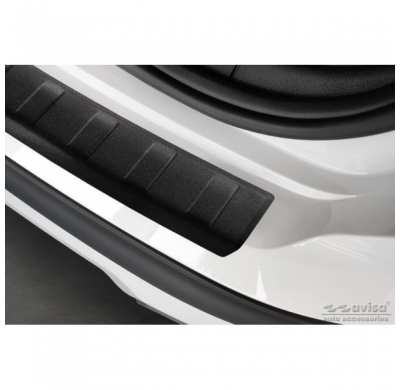 Protector de parachoques trasero en acero inoxidable para Seat Ateca 2016-2020 y FL 2020- 'Ribs'.