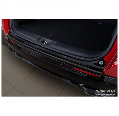 Protector de parachoques trasero de acero inoxidable negro mate adecuado para Honda ZR-V (RZ4) 2023-