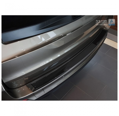 Protector Acero Paragolpes Trasero 'Deluxe' Bmw X5 (F15) 2013-2018 Black/Black Carbon