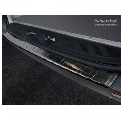 Protector negro acero paragolpes trasero Mercedes Sprinter III 2018- 'Ribs'