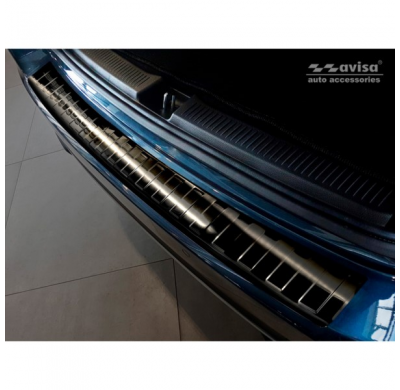 Protector negro acero paragolpes trasero Mercedes B-Class W247 2018- 'Ribs'