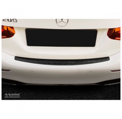 Protector Trasero De Paragolpes Acero Negro Para Mercedes A-Class Sedan W177 9/2018- 'Ribs'