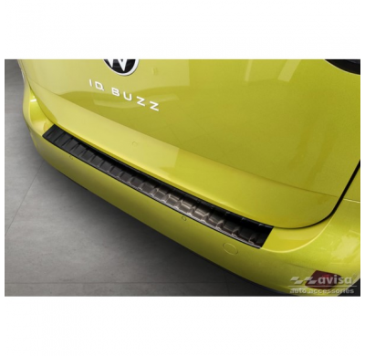 Protector de parachoques trasero de acero inoxidable para Volkswagen ID.Buzz 2022- 'Ribs'.