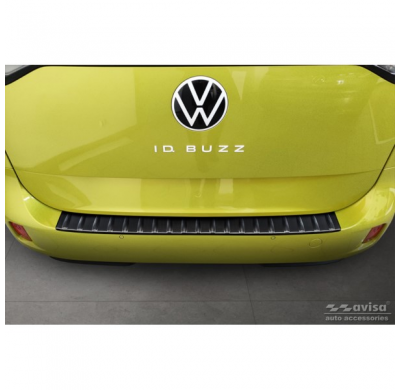 Protector de parachoques trasero de acero inoxidable para Volkswagen ID.Buzz 2022- 'Ribs'.
