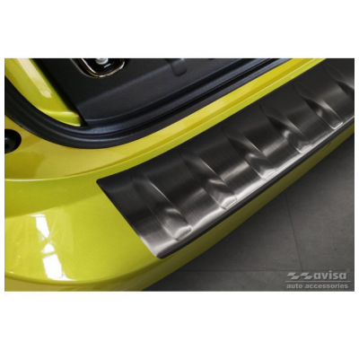 Protector de parachoques trasero de acero inoxidable para Volkswagen ID.Buzz 2022- 'Ribs'.