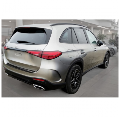 Protector de parachoques trasero en acero inoxidable para Mercedes GLC II (X254) 2022- 'Ribs'.