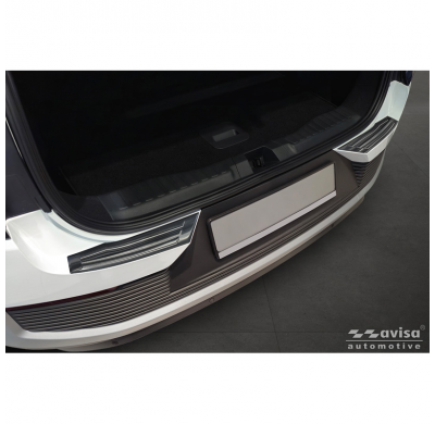 Protector de parachoques trasero Avisa de acero inoxidable, para Mercedes Clase E Estate S213 2016-2023 (incl. E53 AMG) 'STRONG