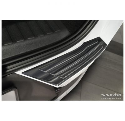 Protector de parachoques trasero Avisa de acero inoxidable, para Mercedes Clase E Estate S213 2016-2023 (incl. E53 AMG) 'STRONG