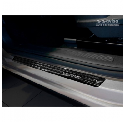 Protector Puerta Carbono 3d Volkswagen Tiguan Ii 2016- Incl. Allspace 2-Piezas - 'Performance'