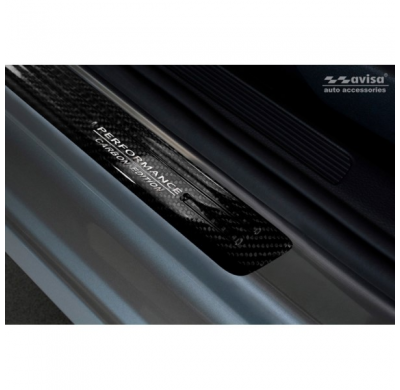 Protector Puerta Carbono 3d Volkswagen Golf Sportsvan 2014- 2-Piezas - 'Performance'