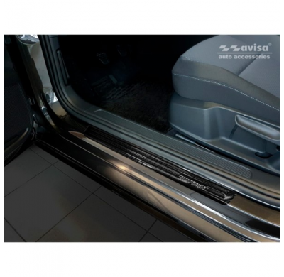 Protector Puerta Carbono 3d Volkswagen Passat 3g Sedan/Variant 2014- 2-Piezas - 'Performance'