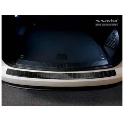 Protector Paragolpes Trasero Carbono 3d Volkswagen Touareg (Cr7) 2018-