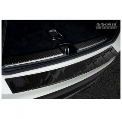 Protector Paragolpes Trasero Carbono 3d Mercedes Glc 2015-