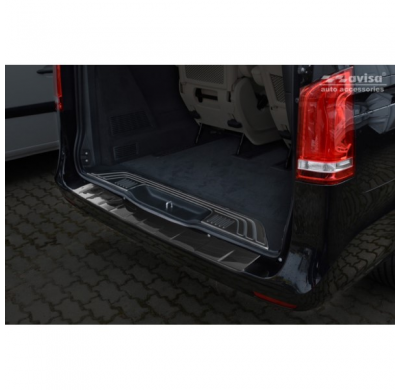 Protector Paragolpes Trasero Carbono 3d Mercedes Vito / V-Class 2014-