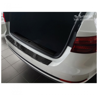 Protector Paragolpes Trasero Carbono 3d Audi A4 (B9) Avant 2015-