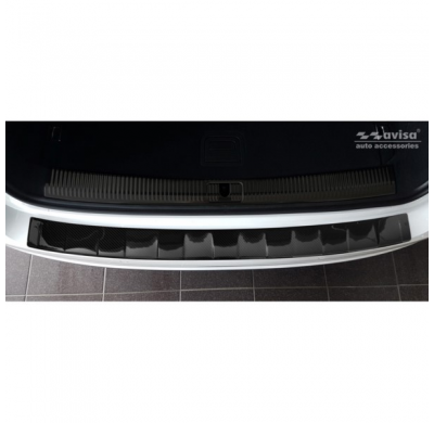 Protector Paragolpes Trasero Carbono 3d Audi A4 (B9) Avant 2015-
