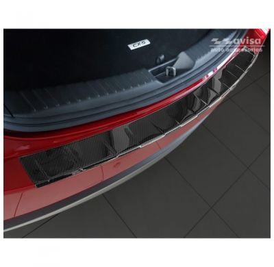 Protector Paragolpes Trasero Carbono 3d Mazda Cx-5 Ii 2017-