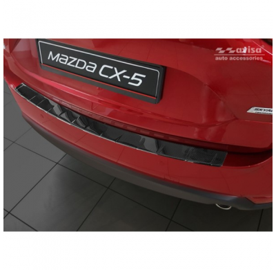 Protector Paragolpes Trasero Carbono 3d Mazda Cx-5 Ii 2017-