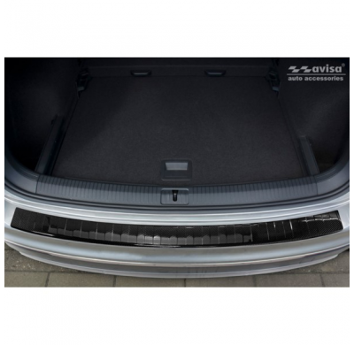 Protector Paragolpes Trasero Carbono 3d Volkswagen Tiguan Ii 2016- Incl. Allspace 2017-