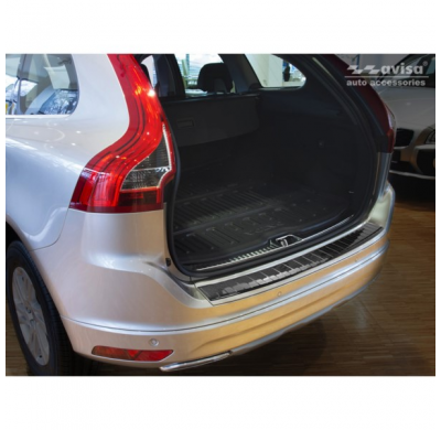 Protector Paragolpes Trasero Carbono 3d Volvo Xc60 Facelift 2013-2016