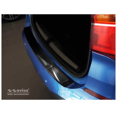 Protector Paragolpes Trasero Carbono 3d Bmw X1 F48 M-Package 2015-