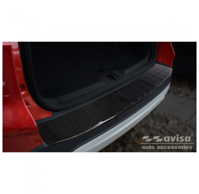 Protector Trasero De Paragolpes Carbono Real 3d Para Kuga Ii 2013-2019 'Ribs'