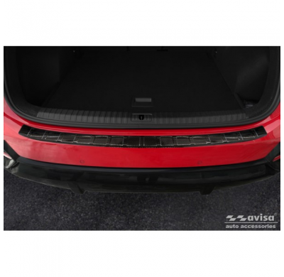 Protector De Paragolpes Trasero Carbono 3d Real Para Audi Q3 Sportback 2019- 'Ribs'