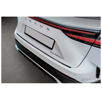 Protector de parachoques trasero de carbono 3D real adecuado para Lexus NX 2021- 'Ribs'