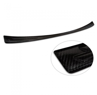 Protector de parachoques trasero de carbono 3D real adecuado para Lexus NX 2021- 'Ribs'