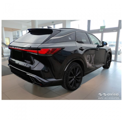 Protector de parachoques trasero Real 3D Carbon adecuado para Lexus RX V (AL3) 2022-